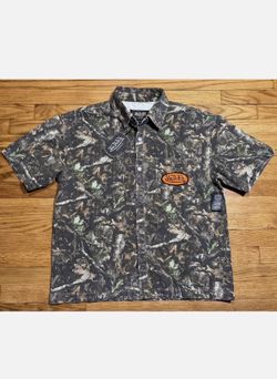 Von Dutch camo button up