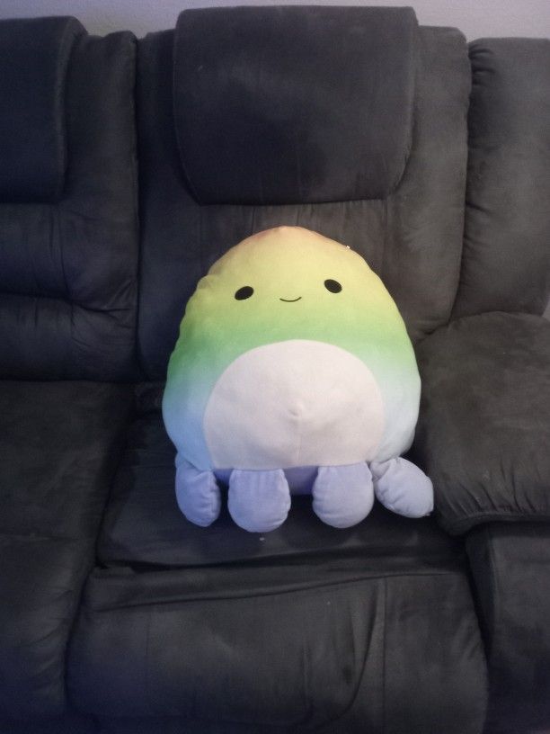Large Rainbow Squid Squishmallow