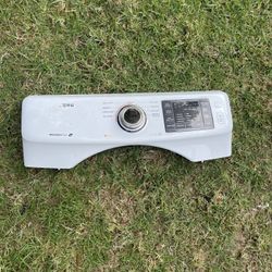 DC64-03100A SAMSUNG Dryer Control Panel w/PCB Sub Assembly (DC92-01716) White.  PREOWNED tested works. Control panel with mother boards. 
