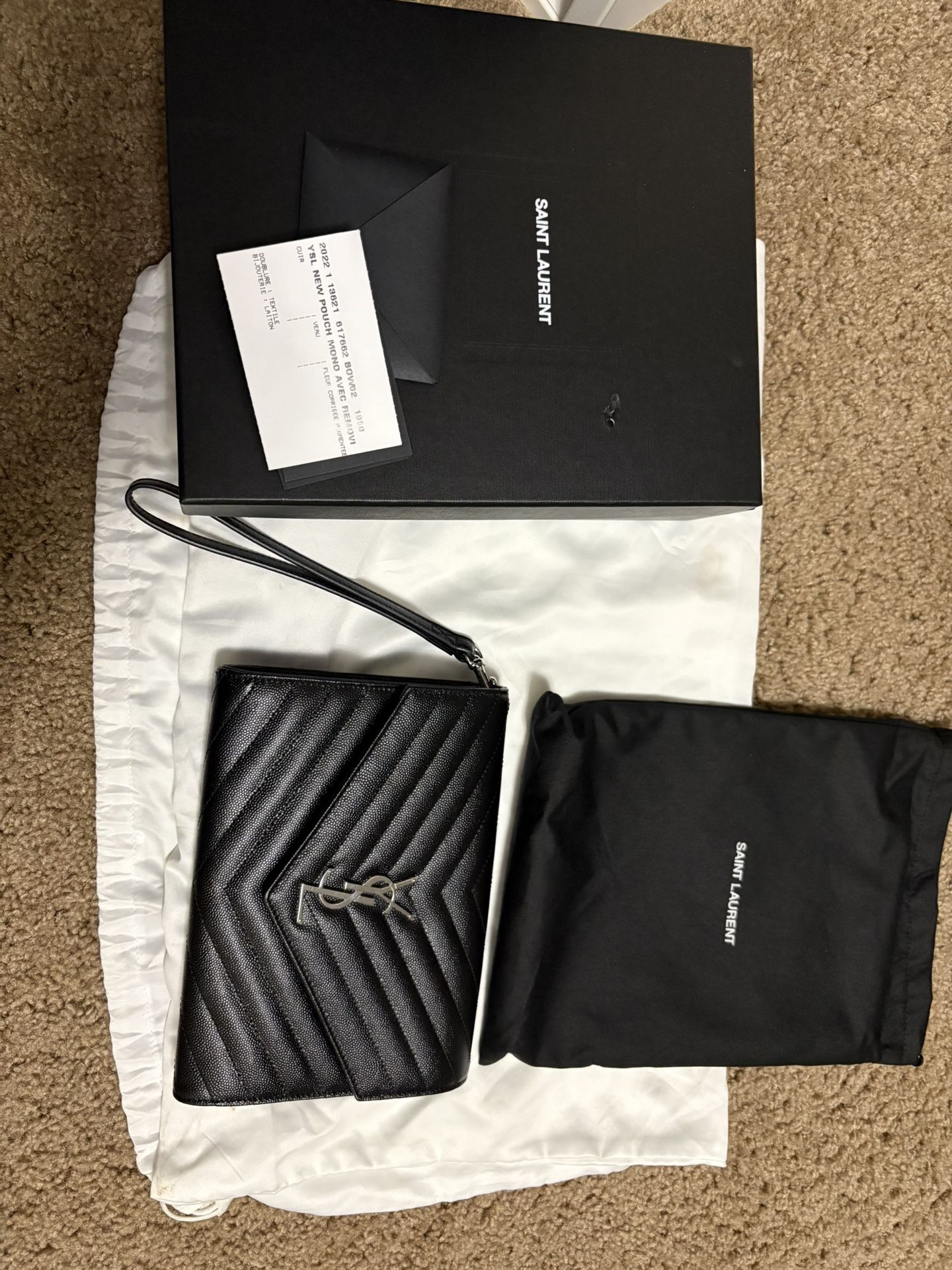 YSL Wristlet