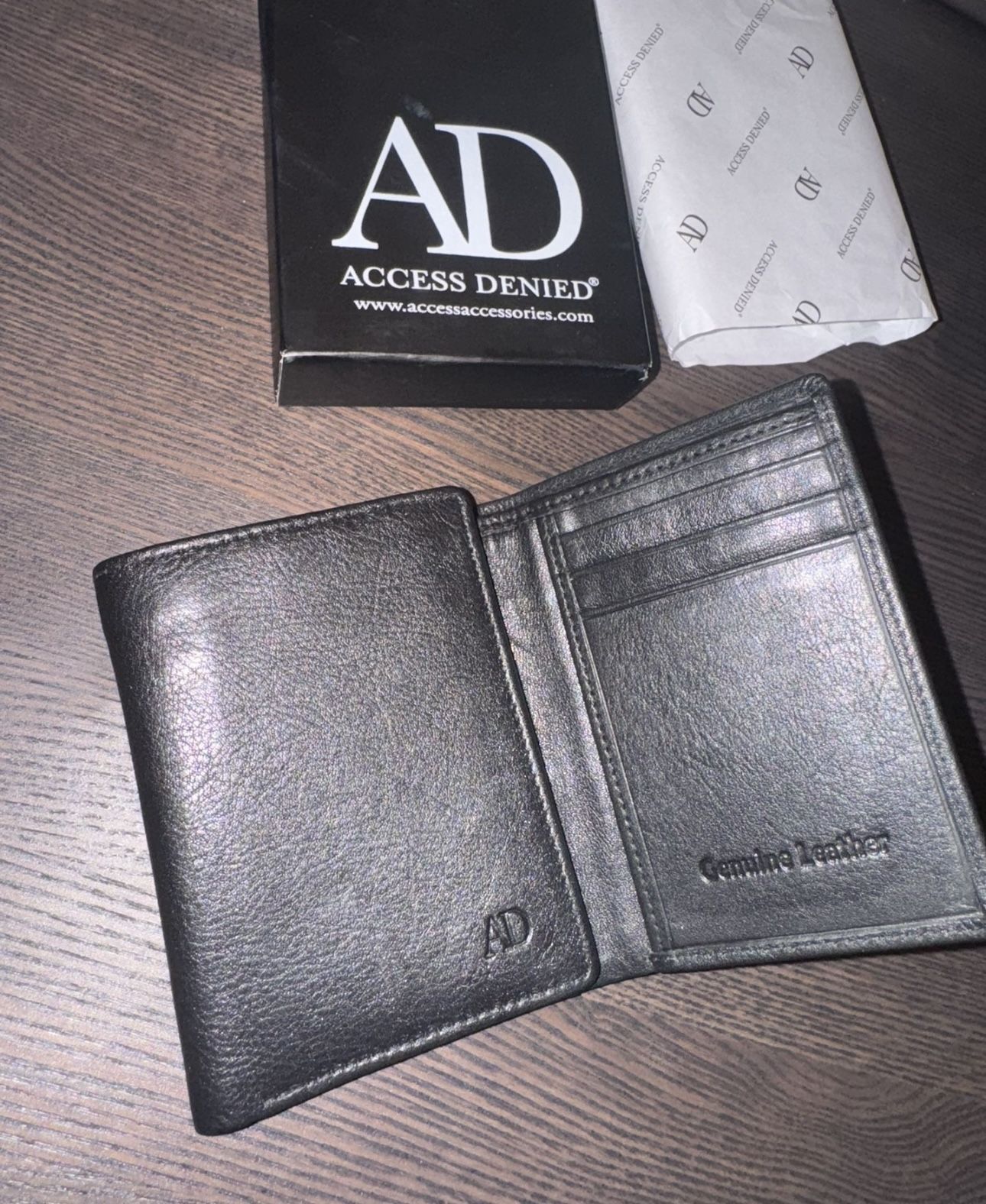 Access Denied Men's Wallet Black