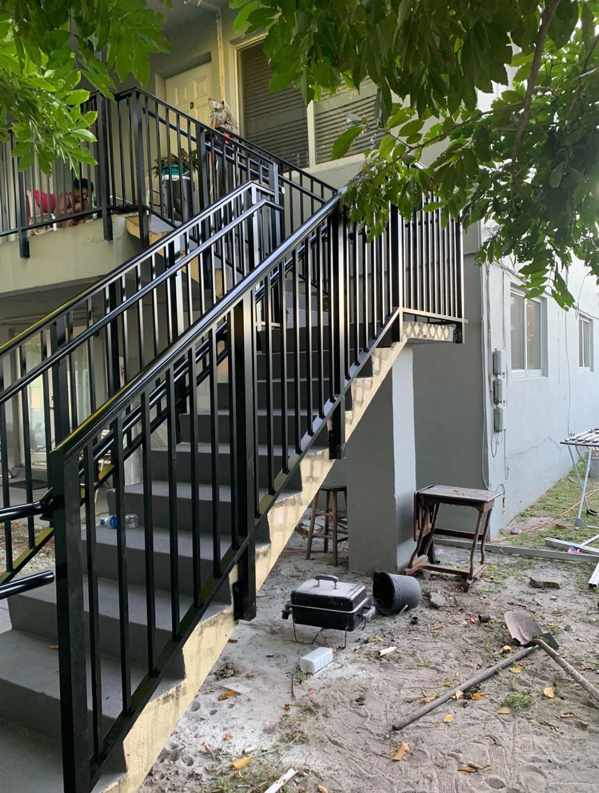 Stair railing