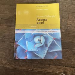 New Perspectives Microsoft Office 365 & Access 2016: Introductory