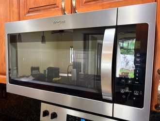 Whirlpool vented microwave