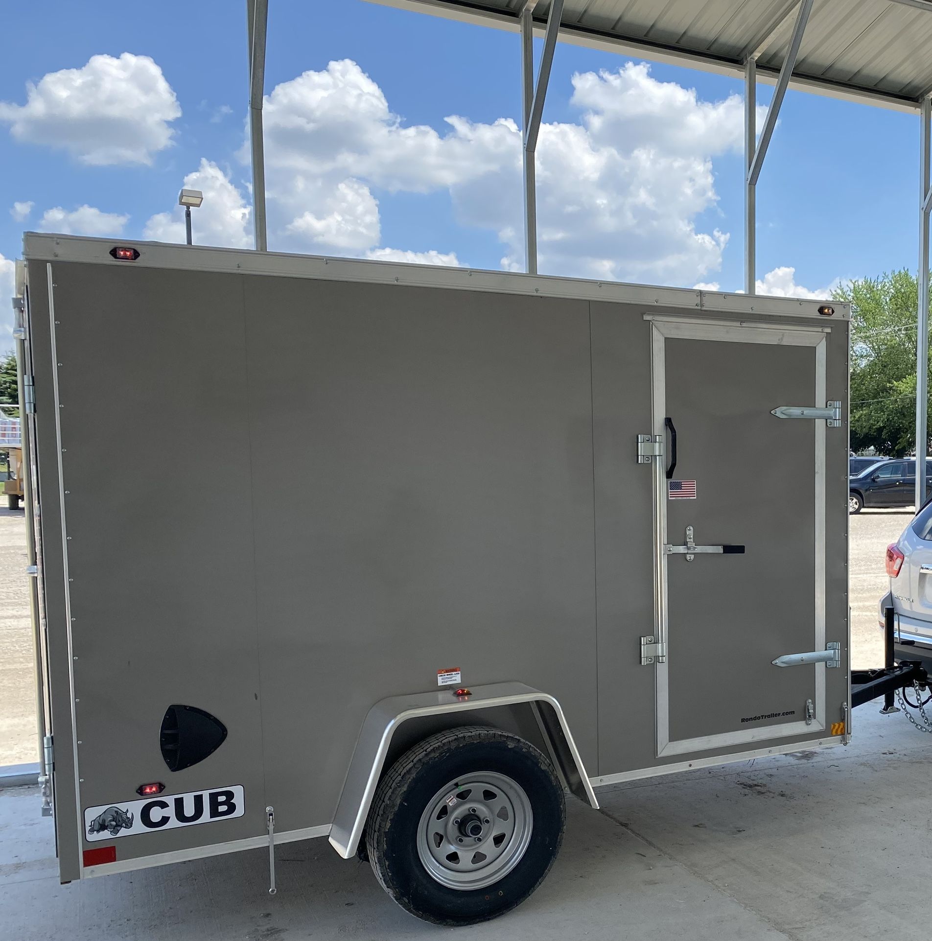 2021 Rhino Enclosed Trailer 6x10