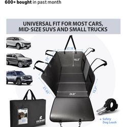 Dog- Back Seat Cover Seat