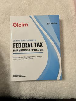 Gleim Federal Tax Exam Questions And Explanations