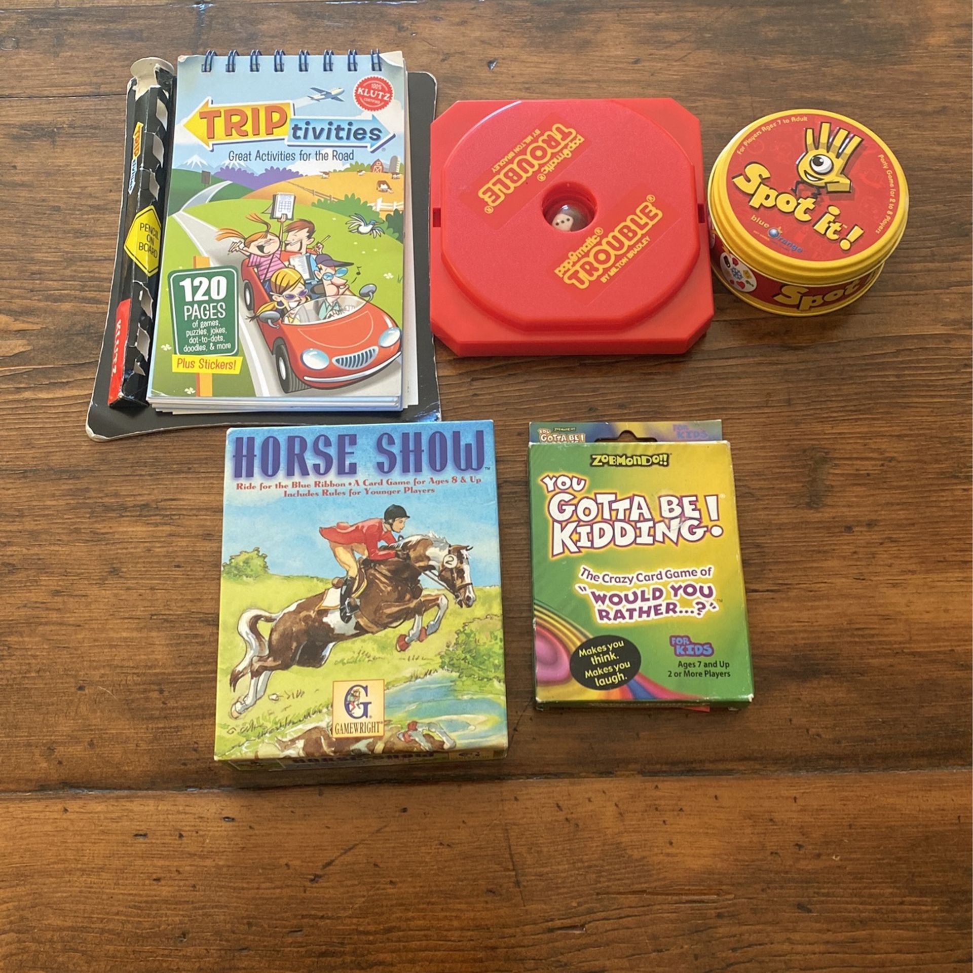 Small Games for Kids Suitable For Travel Or Stocking Stuffers