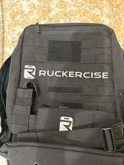 Ruck back pack and weight plates