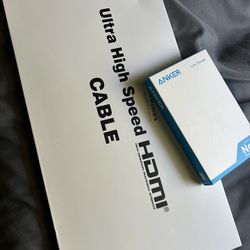 HDMI Cable 8k & HDMI Anker Switch 