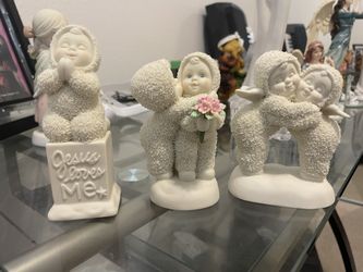 Set Of 3 Snowbabies