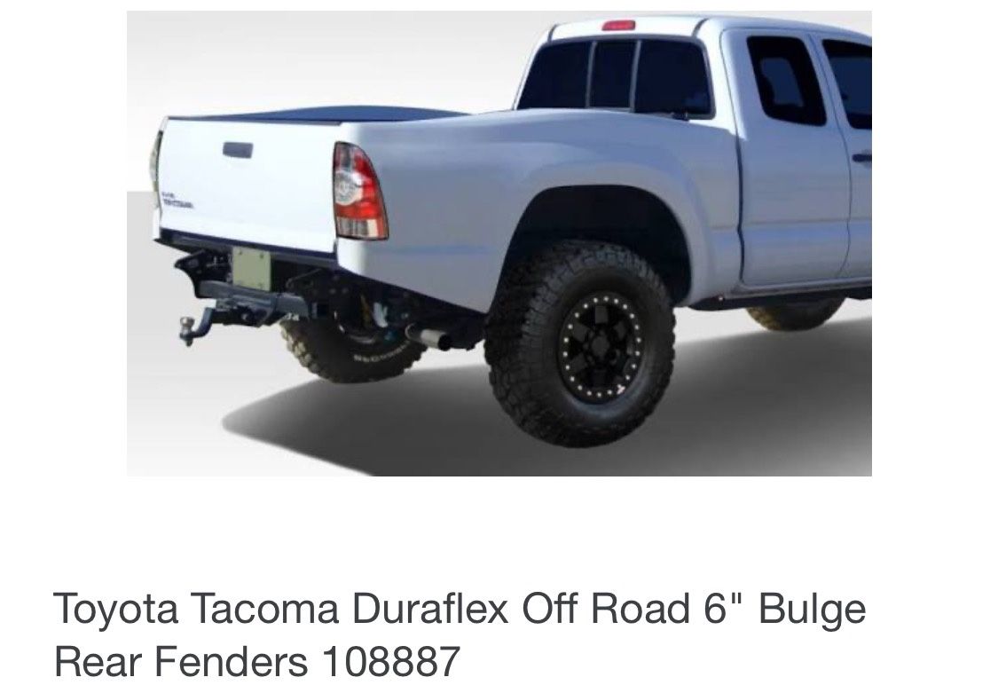Duraflex fenders Toyota Tacoma