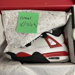 Jordan 4 ‘Red Cement’ 5 Y