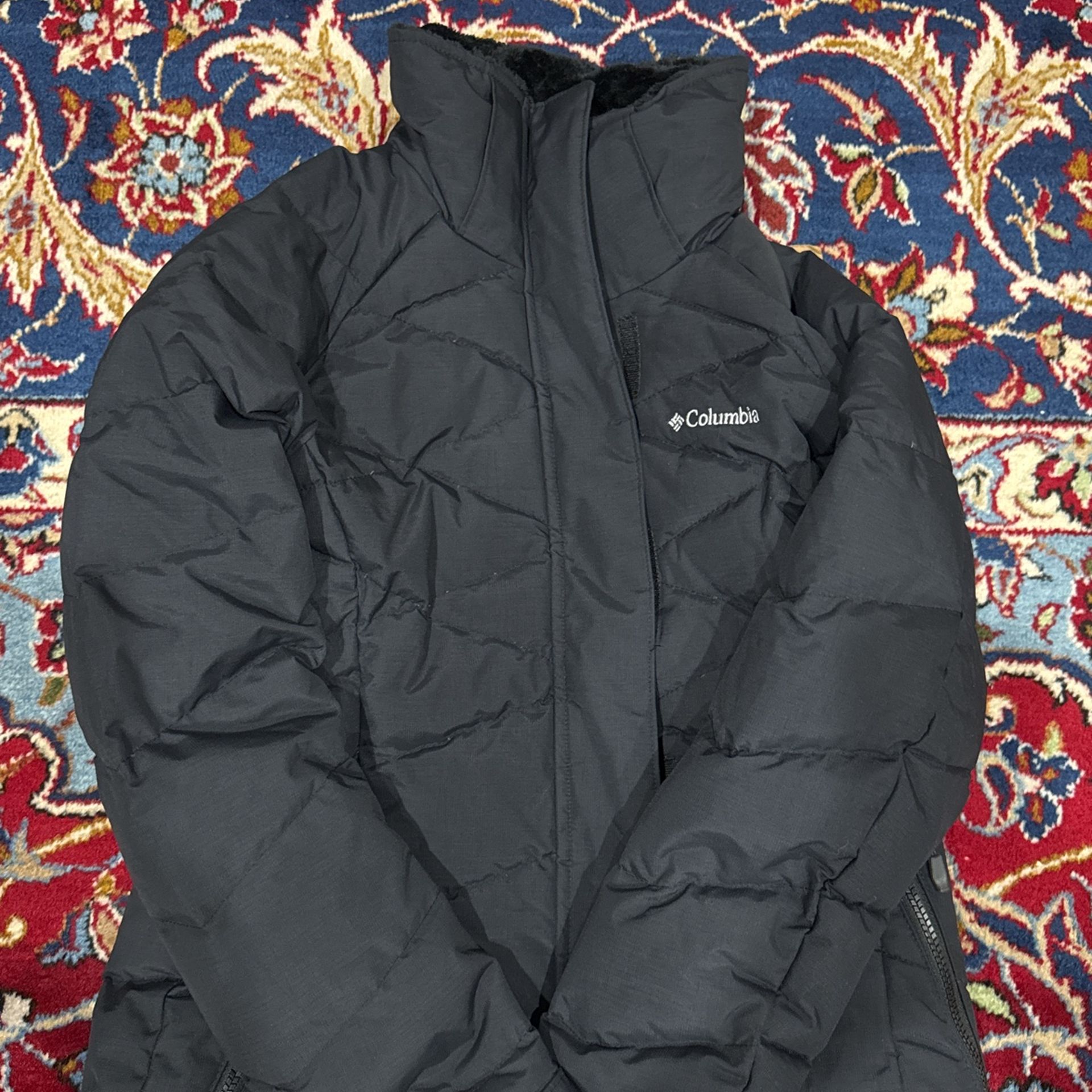 Columbia Black Girls Small Jacket Good Up To 11-14 Years Old
