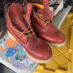 Timberland Red Men’s Boots 