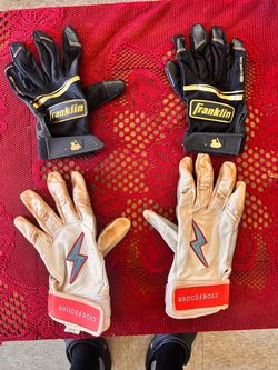 Franklin and Bruce Bolt Batting Gloves – 2 Pairs
