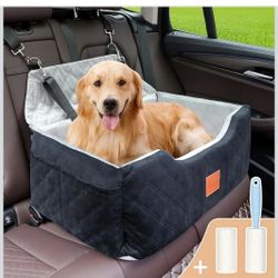Dog Seat for Car Travel, Booster Car Seat for Large/Medium Dogs Under 55 lbs 