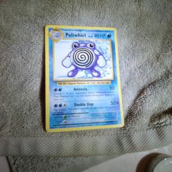 Poliwhirl 60hp Pokemon Card 