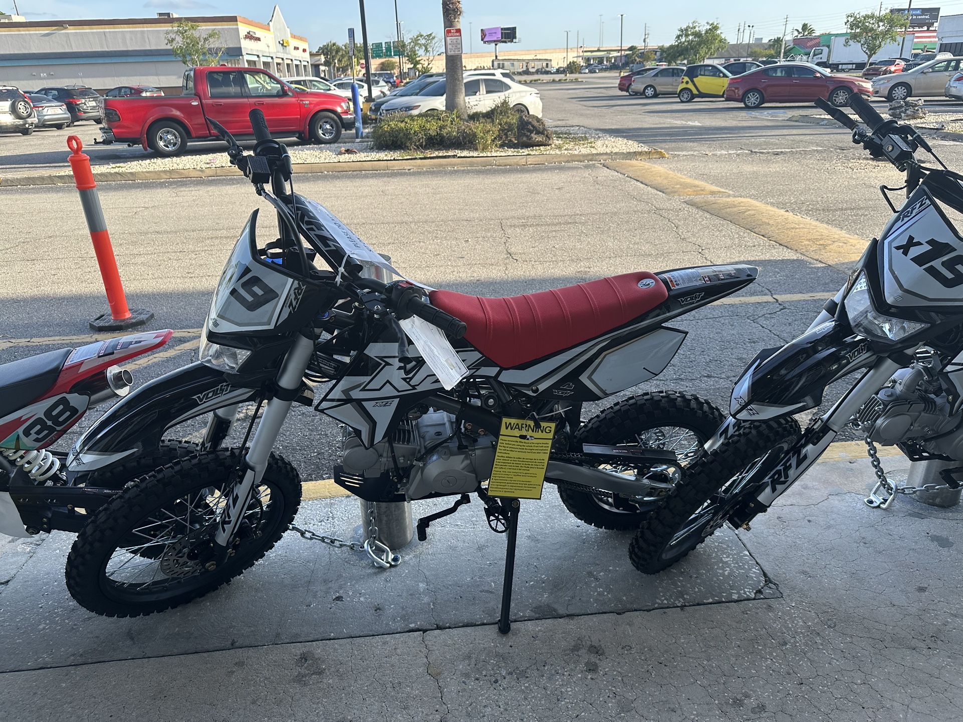 X19 Dirt Bike 125CC Brand New! Finance For $150 Down Payment!!