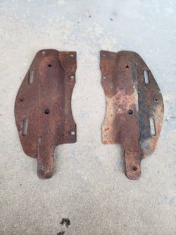 1970 impala and caprice splash pans/bumper fillers