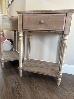 Matching Rustic night stands