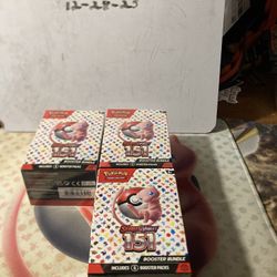 Pokemon 151 Booster Bundle Packs 