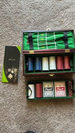 Full POCKER SET in Flip Box