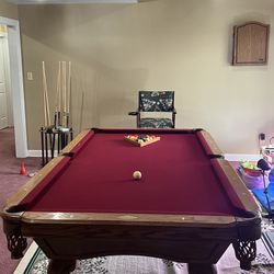 **FOR SALE: High-Quality Pool Table with Premium Accessories – $2,200**  