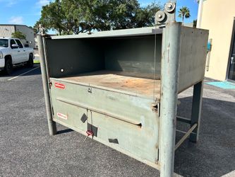 Heavy duty industrial metal storage/box cooker build-6ft x 4ft