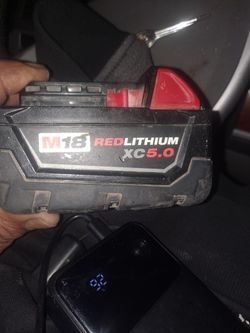 Milwaukee, red lithium m18