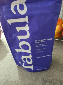 Fabula Vanilla Flavored Organic Coffee Freshly Ground