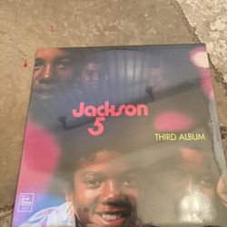 Jackson 5 Third Album LP Vinyl Tamla Motown Soul 1970s Cardboard Sleeve Black
