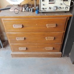 Authentic Oak Chest O Drawers