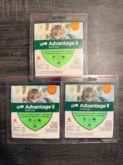 Elanco Advantage II Small Cat Flea Treatment 3-Pack