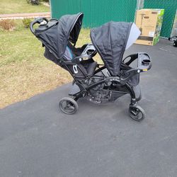 Baby Stroller  Sit And Stand