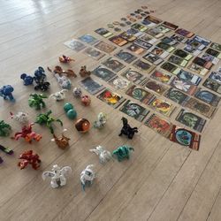 Bakugan Characters And Cards Set With Collectors 