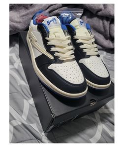 Indigo Studios V2 Custom Travis Scott Fragsta Inspired Low Size 9.5 Limited NEW