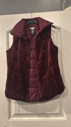 Burgundy New Jacket Double Sided Size 6