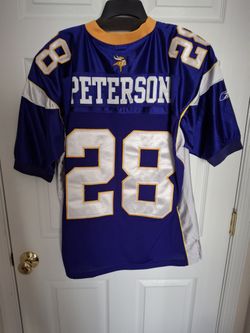 Minnesota Vikings Peterson 28 Adult Size 50 Nfl Football Jersey 