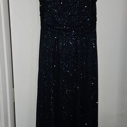 Beautiful Sparkling Blue Gown
