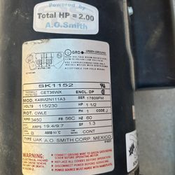 Pool Motor And Pump