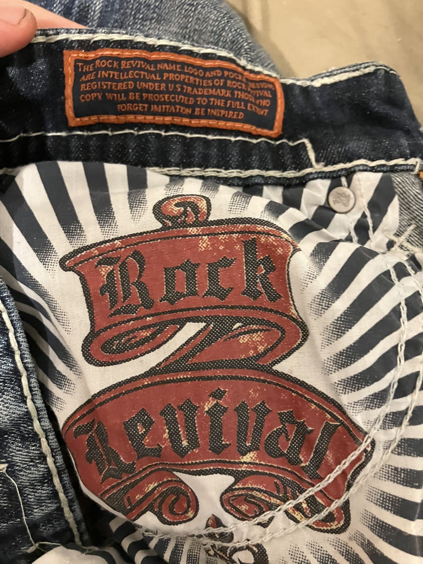 rock revival jeans