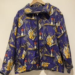 Vintage Silk Windbreaker