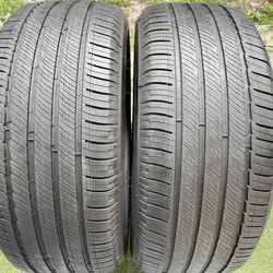 Tires 275/50/20 Michelin Primacy Tour in prestige condition 70% 80% Left remaining