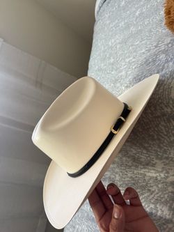 White Diamonds Western Cowboy Hat 🤠