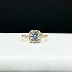 14k Solid Gold engagement rings
