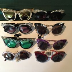 Vintage style new sunglasses. See all pictures. Five dollars each