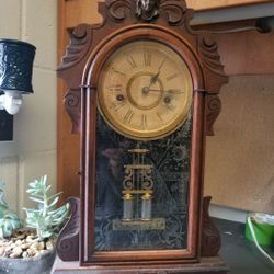 Antique "Ansonia" Mantle Clock