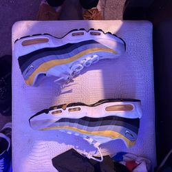 Nike Air Max 95 White Amarillo
