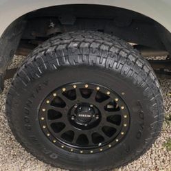 Silverado Tundra Ram Off Road Rims Titan Wheels F-150 Balistic 